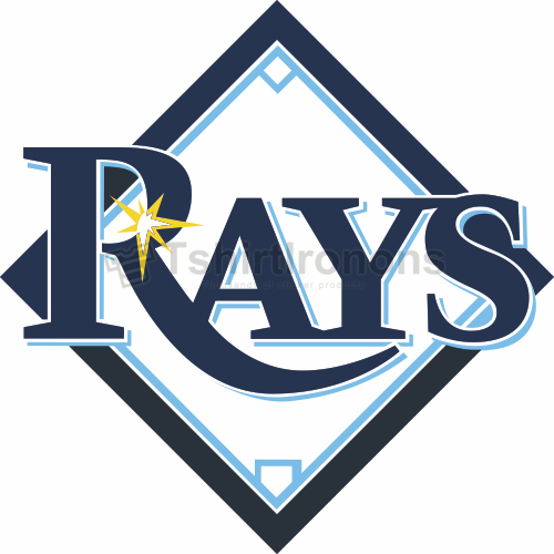 Tampa Bay Rays T-shirts Iron On Transfers N1958 - Click Image to Close